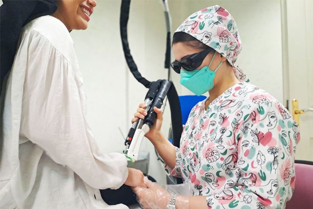 لیزر موهای زائد