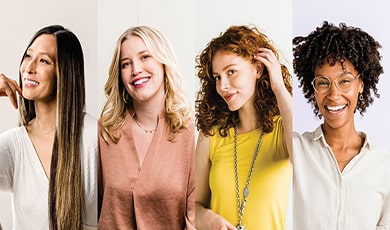 چگونه جنس موهای خود را بشناسیم و موهایمان را مدل دهیم ؟